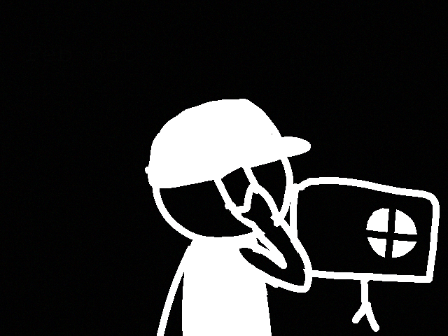 a image, with a secret